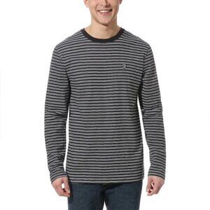 Vans Black and White Striped Long Sleeve
